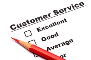 evaluating customer service
